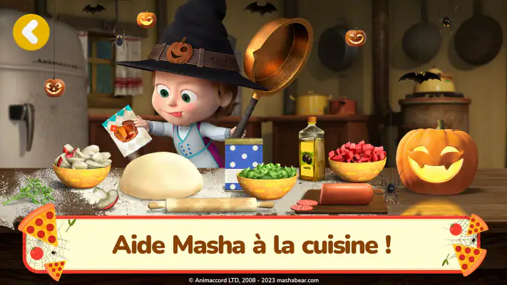 Masha et Michka: La Pizzeria ! screenshot 1