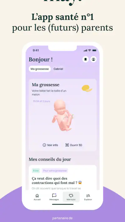 May - Bébé, Parents screenshot 1