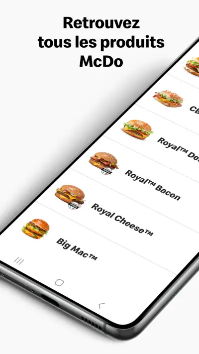 McDo+ : Faites-vous livrer ! screenshot 1