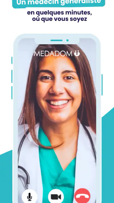 Medadom - Un médecin en visio screenshot 1