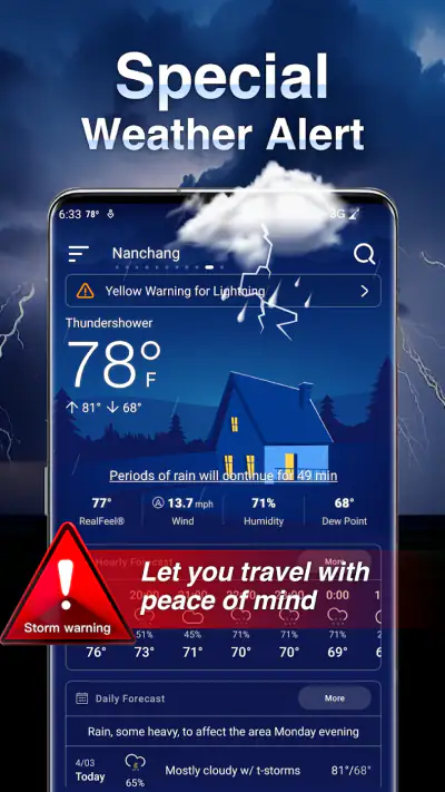 Météo en direct : prévisions screenshot 1