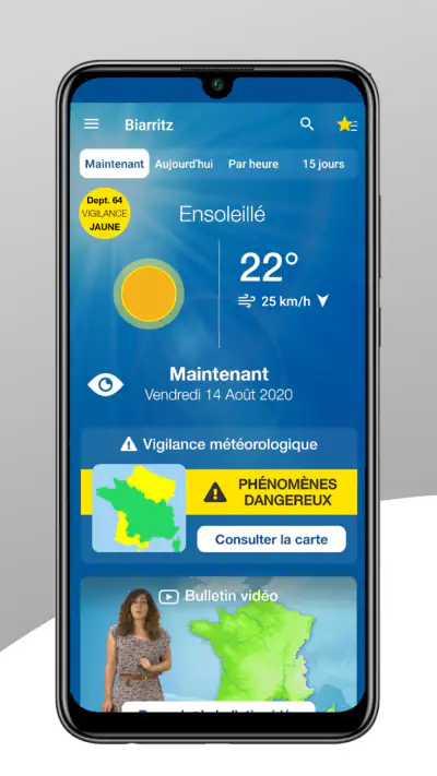 Météo-France screenshot 1