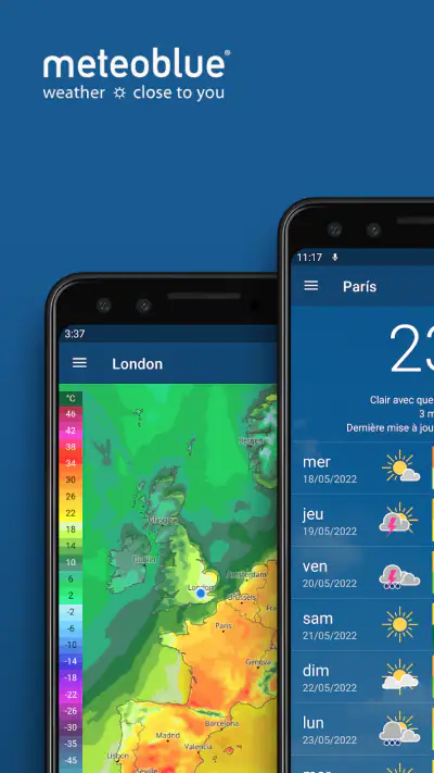 Météo France & Radar meteoblue screenshot 1