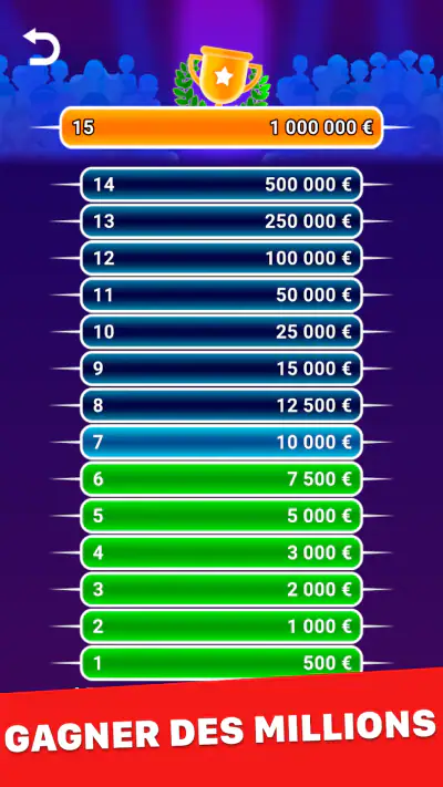 Millions 2026: Trivia Français screenshot 1
