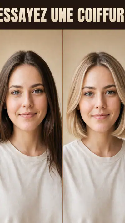 Essayer Coiffure IA Hair AI screenshot 1