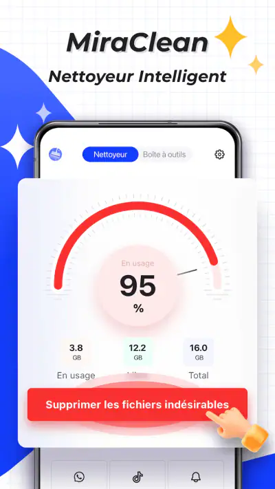 MiraClean - Gestion Fichiers screenshot 1