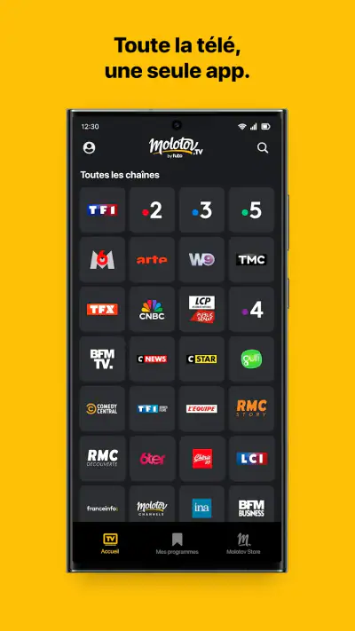 Molotov - TV en direct, replay screenshot 1
