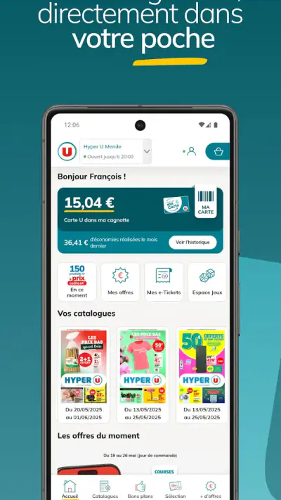 Mon Magasin U Carte U Cagnotte screenshot 1