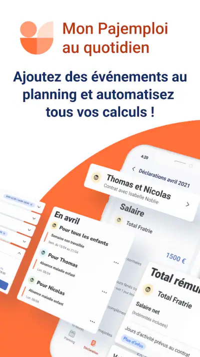 Mon Pajemploi au quotidien screenshot 1