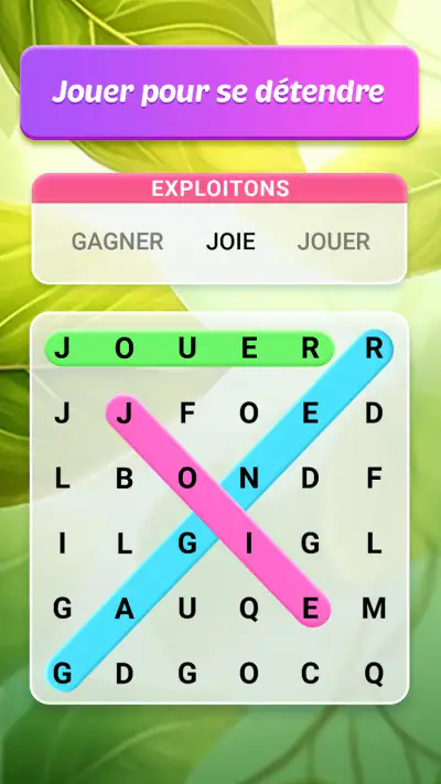 Mots Mêlés - Jeu de Mots screenshot 1