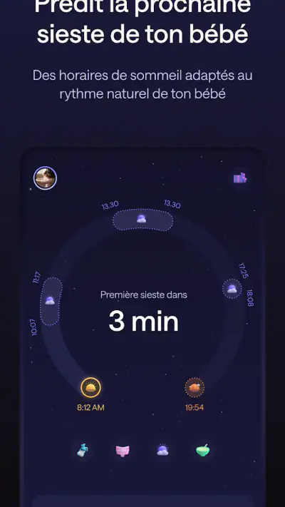 Napper: Horaires de sommeil screenshot 1