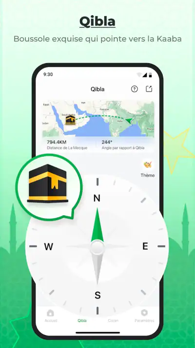 Nous Musulmans: Prière & Qibla screenshot 1