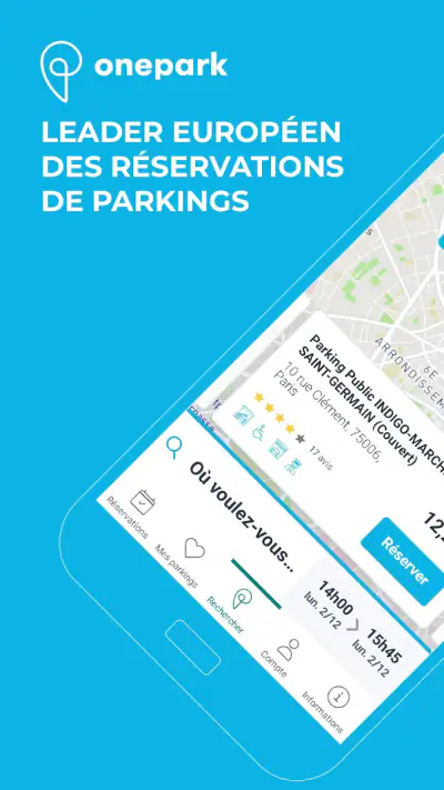 Onepark, Réservez un parking ! screenshot 1