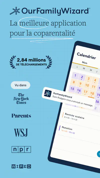 OurFamilyWizard Co-Parent App screenshot 1