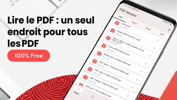 PDFMaster - Lecteur PDF screenshot 1