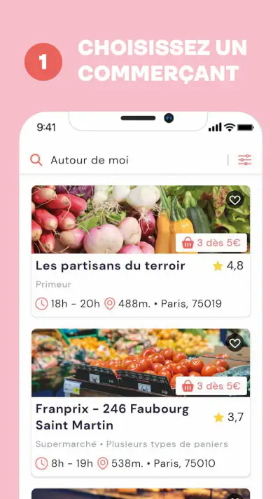 Phenix: les courses anti gaspi screenshot 1
