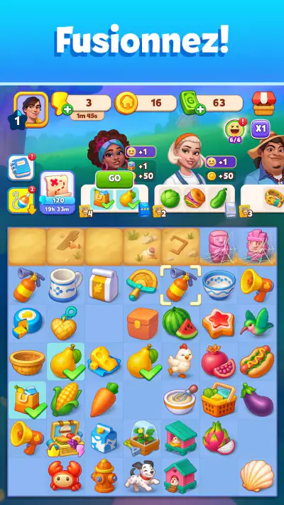 Pines Peak: Jeux de fusion screenshot 1