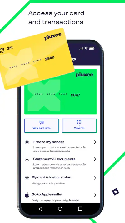 Pluxee screenshot 1