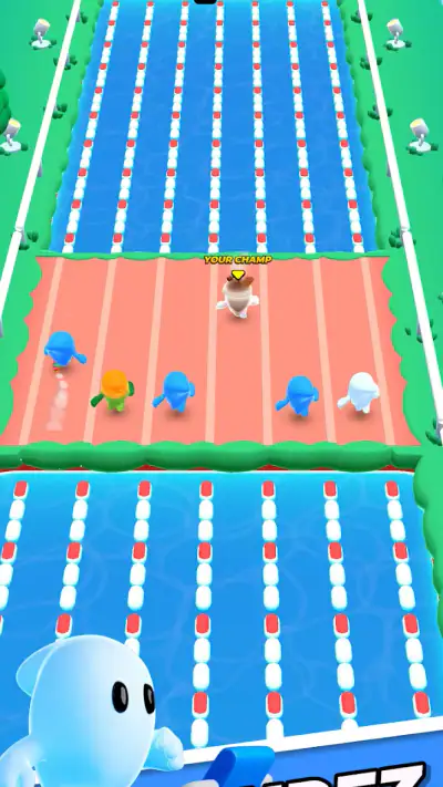Pocket Champs : Jeux de course screenshot 1