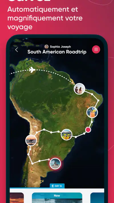 Polarsteps screenshot 1