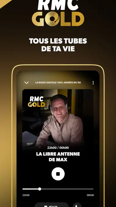 RMC Radio: podcast, live, foot screenshot 1