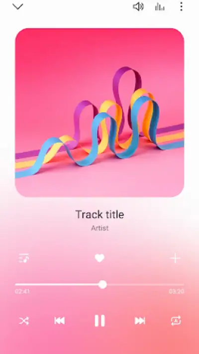 Samsung Music screenshot 1