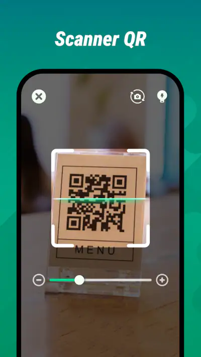 Scanner de code QR screenshot 1