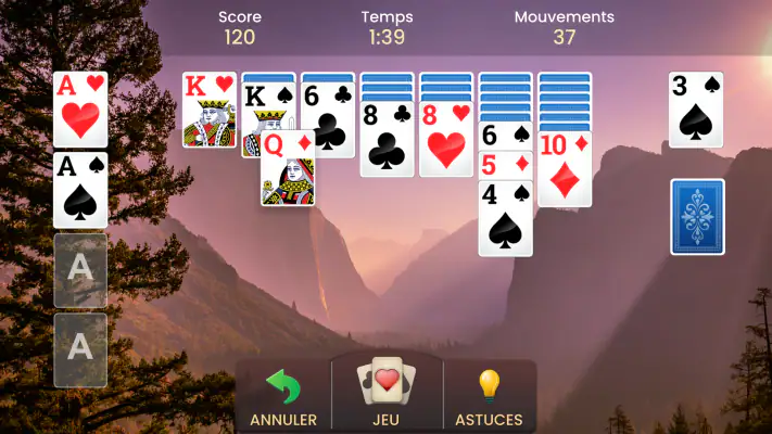 Solitaire - Jeu classique screenshot 1