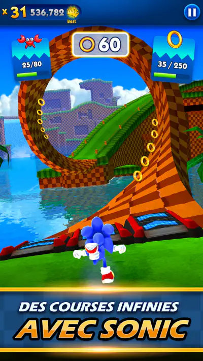 Sonic Dash Run screenshot 1
