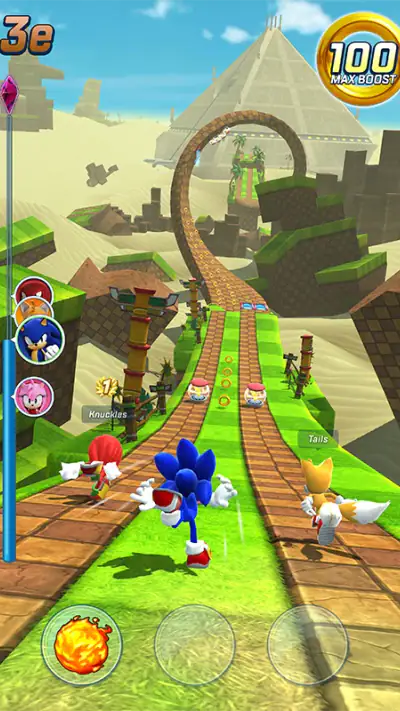 Sonic Forces : Course JcJ screenshot 1