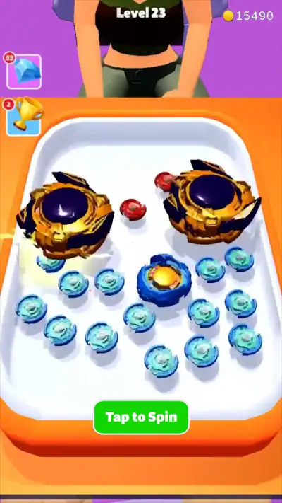 Spinner Merge Blitz screenshot 1