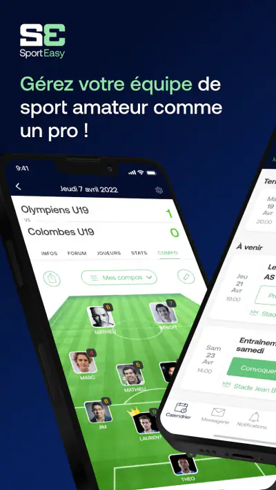 SportEasy - Gestion d’équipe screenshot 1