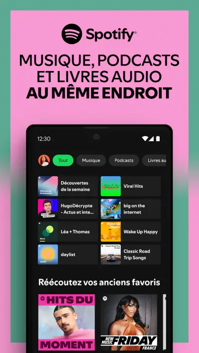Spotify: Musique & podcasts screenshot 1