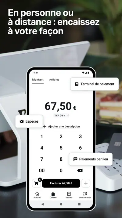 SumUp Business: TPE & caisse screenshot 1