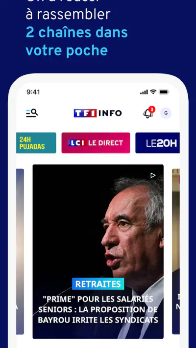 TF1 INFO - LCI : Actualités screenshot 1