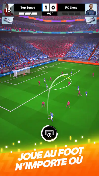 Top Goal : Star du foot screenshot 1