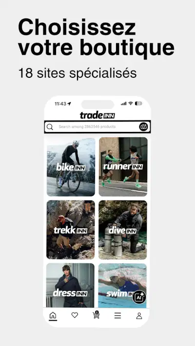 Tradeinn : Magasin de sport screenshot 1