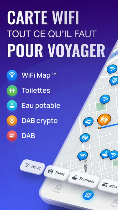 WiFi Map: WiFi Mot de Passe screenshot 1