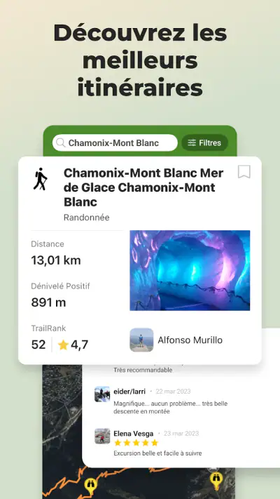 Wikiloc : GPS Randonnée & VTT screenshot 1