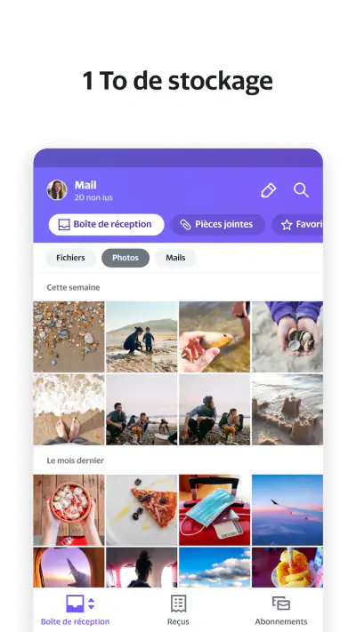 Yahoo Mail : votre boîte email screenshot 1