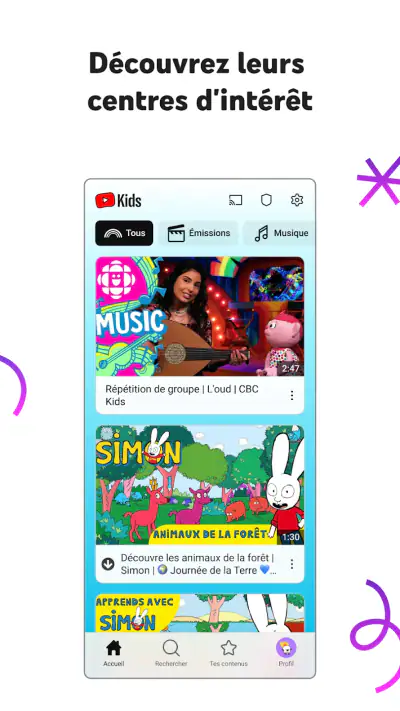YouTube Kids screenshot 1
