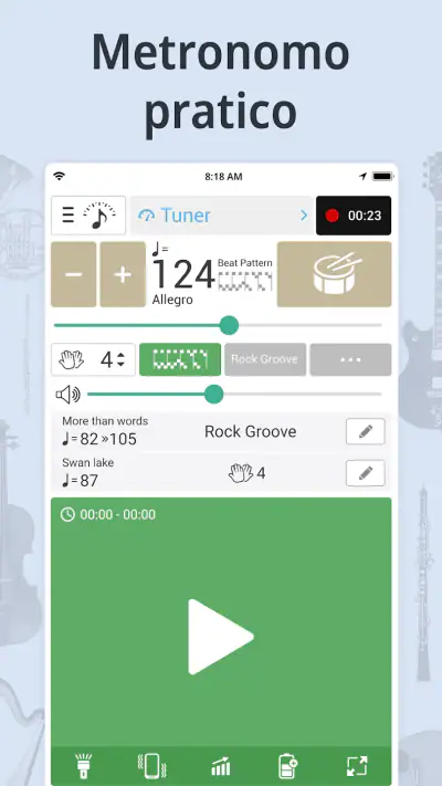 Accordatore e metronomo screenshot 1