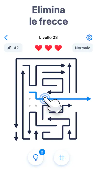 Arrow Puzzle - Rompicapi screenshot 1