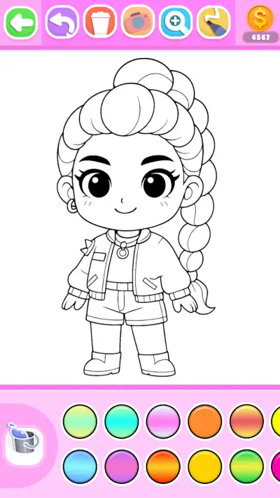 Colora Principesse Glitter screenshot 1