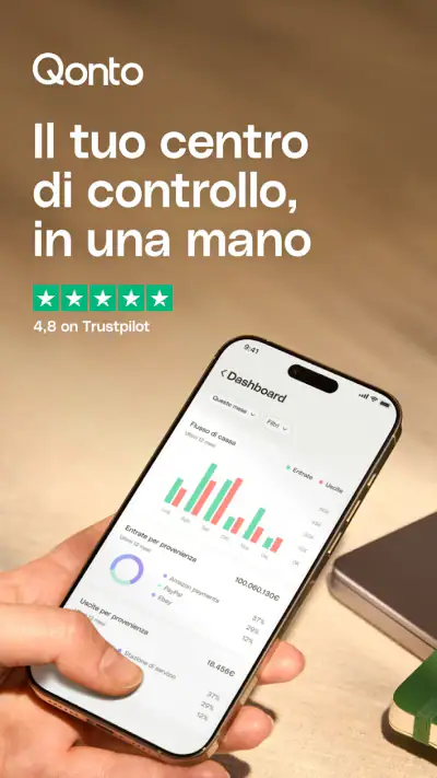 Conto business online screenshot 1