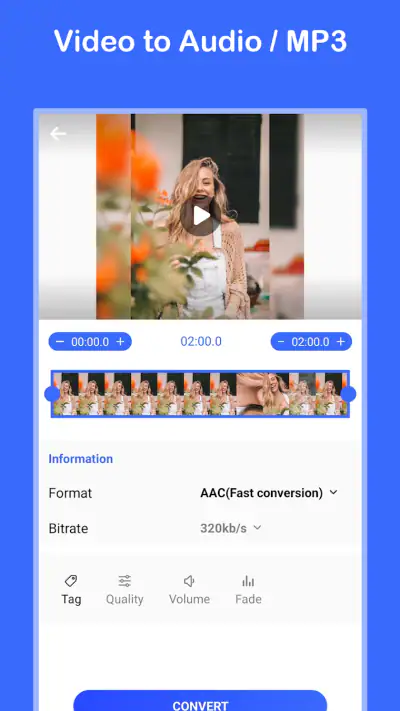 Convertitore Video in MP3 screenshot 1