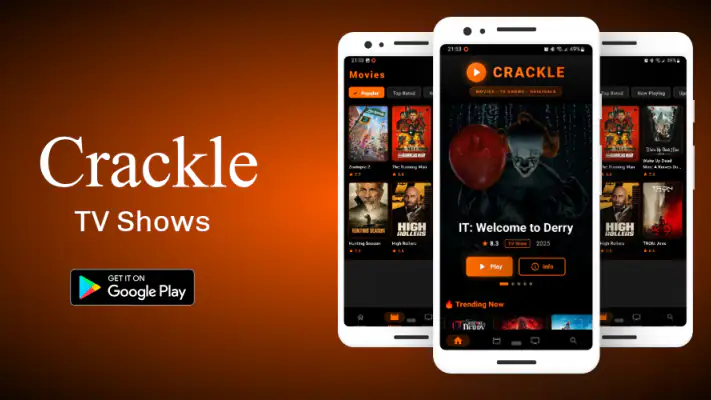 Crackle : Movies & series screenshot 1
