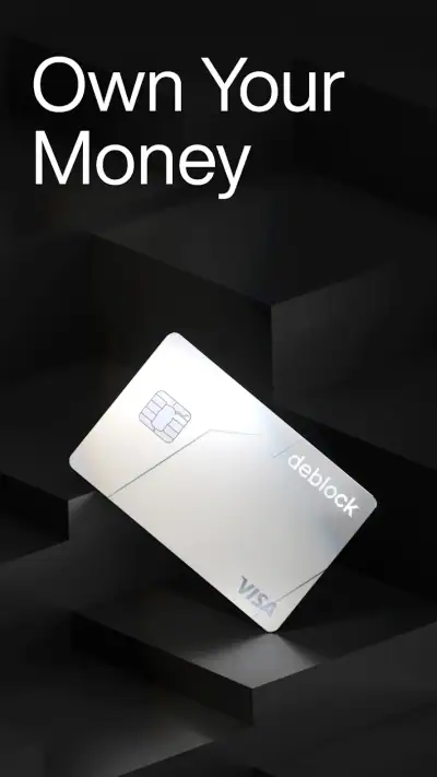 Deblock - App bancaria screenshot 1