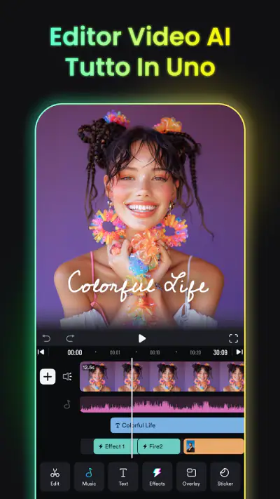 Effetti Video Editor: ShotCut screenshot 1