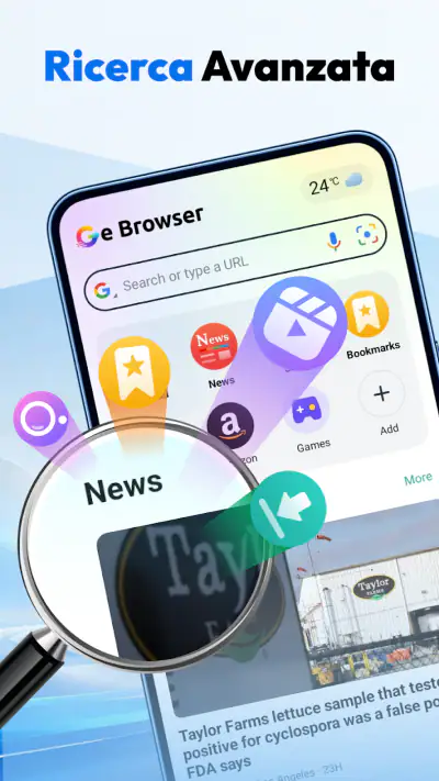 Ge Browser - Safe & Smart screenshot 1